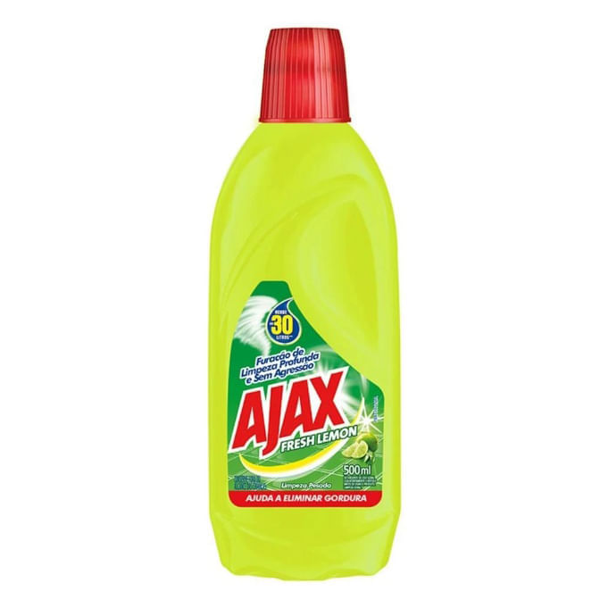 Limpeza Pesada Fresh Lemon Ajax 500ml