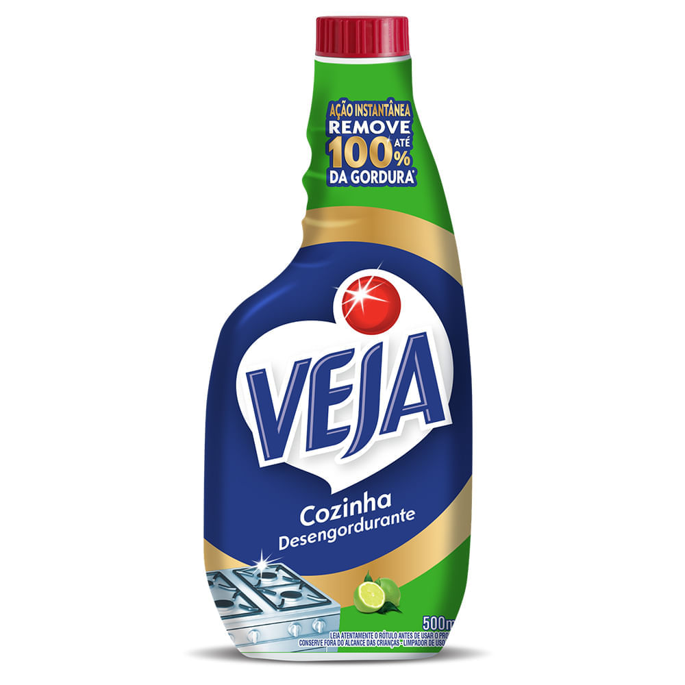 Desengordurante Limão Refil Veja 500ml