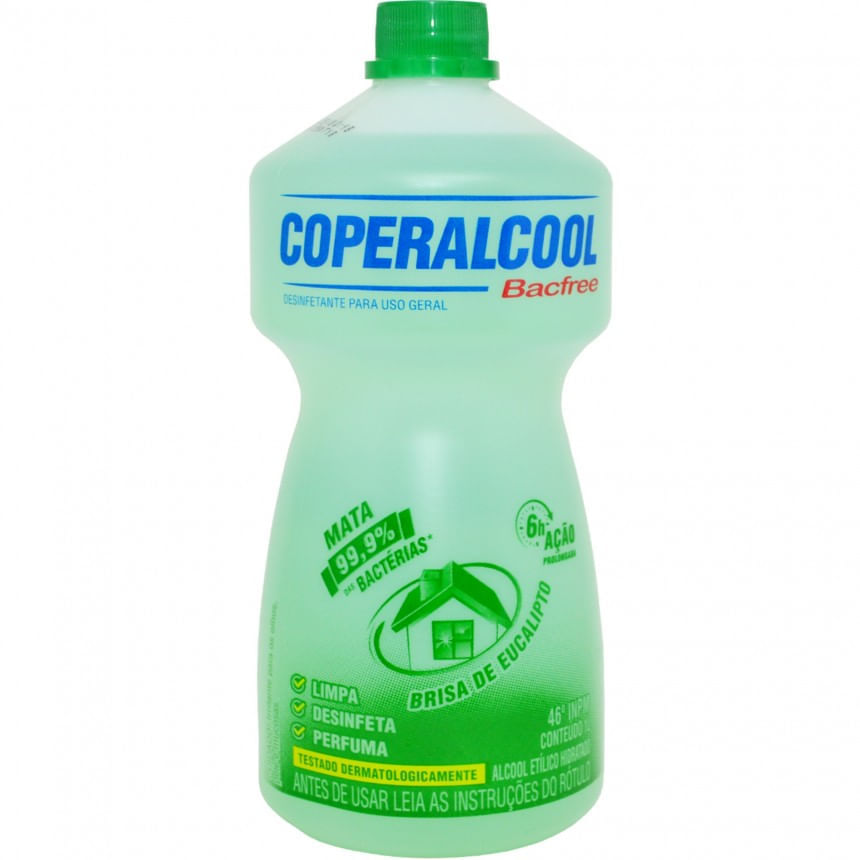 Alcool Coperalcool 1L 46% Eucalipto Coperalcool