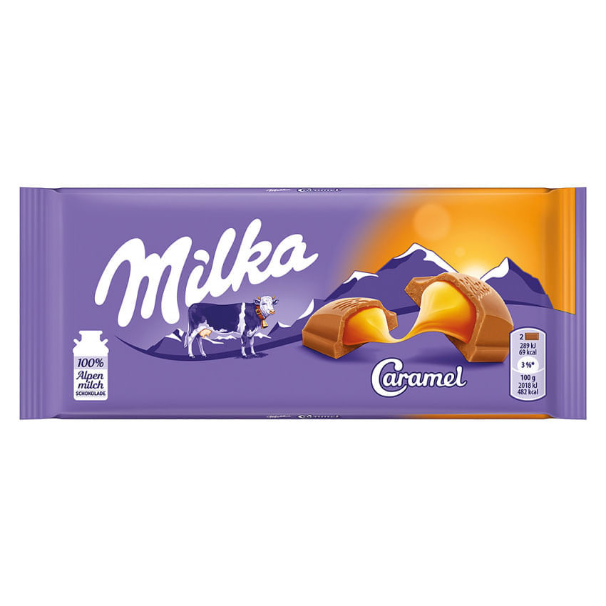 Chocolate Caramel Milka 100G Milka