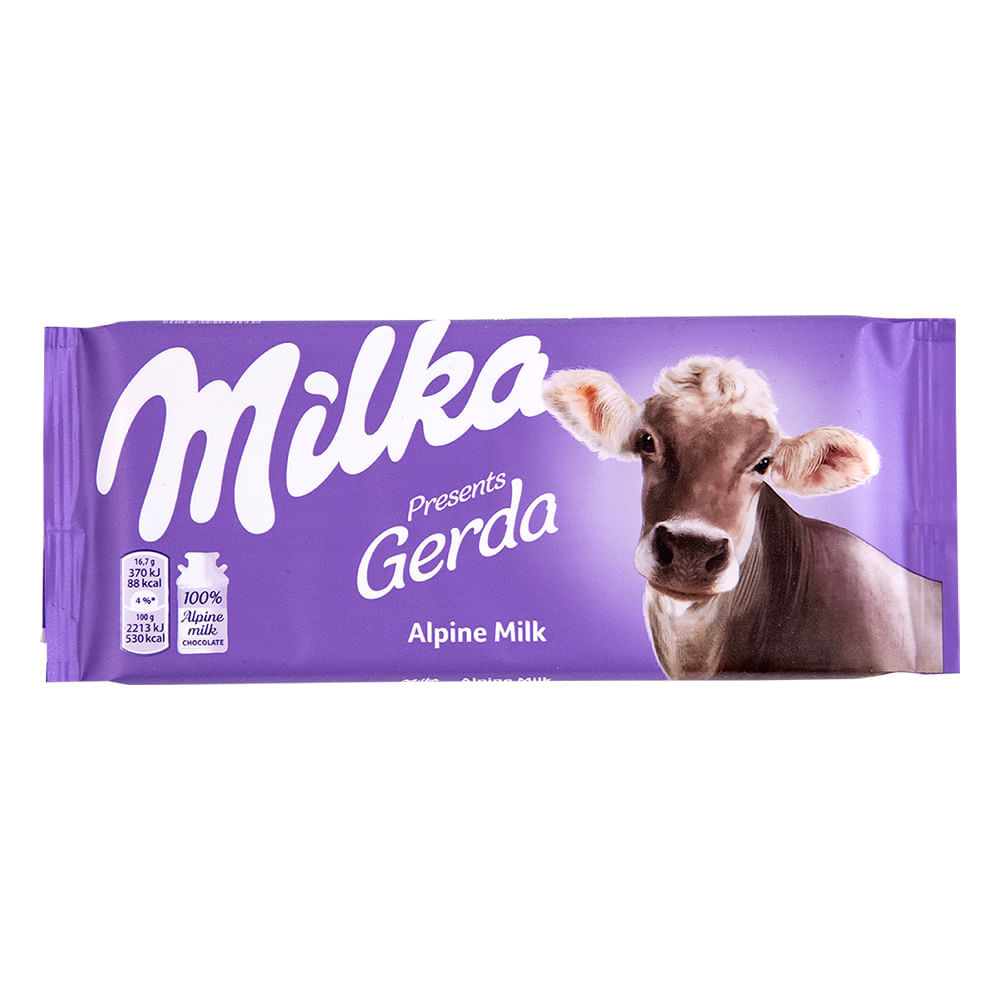 Chocolate Alpine Milk Milka 100G Milka