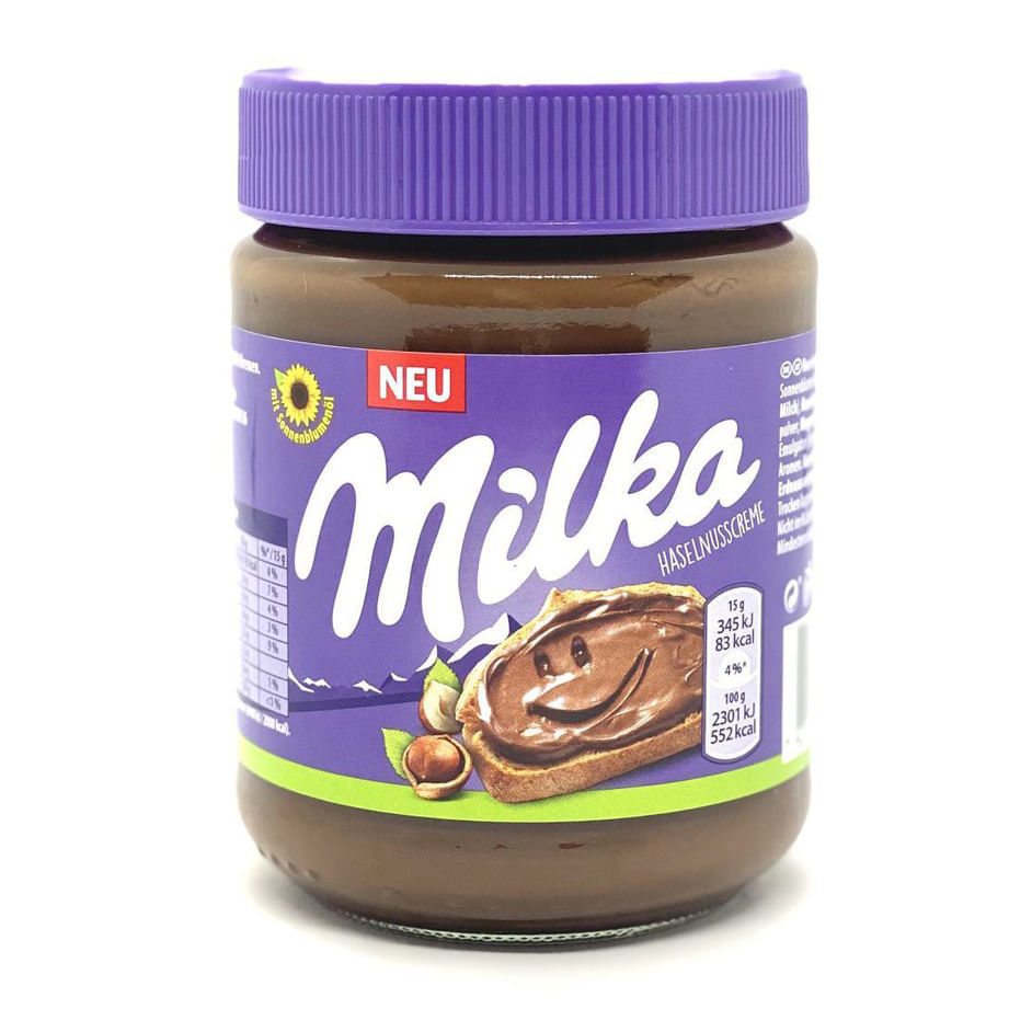 Creme De Avelã Com Cobertura De Chocolate Milka 350G Milka