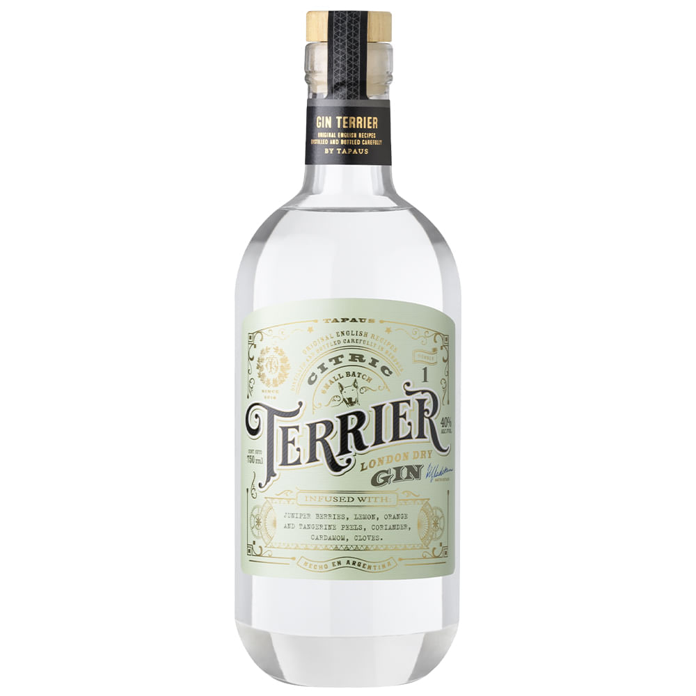 Gin Terrier Citric 750ml Terrier