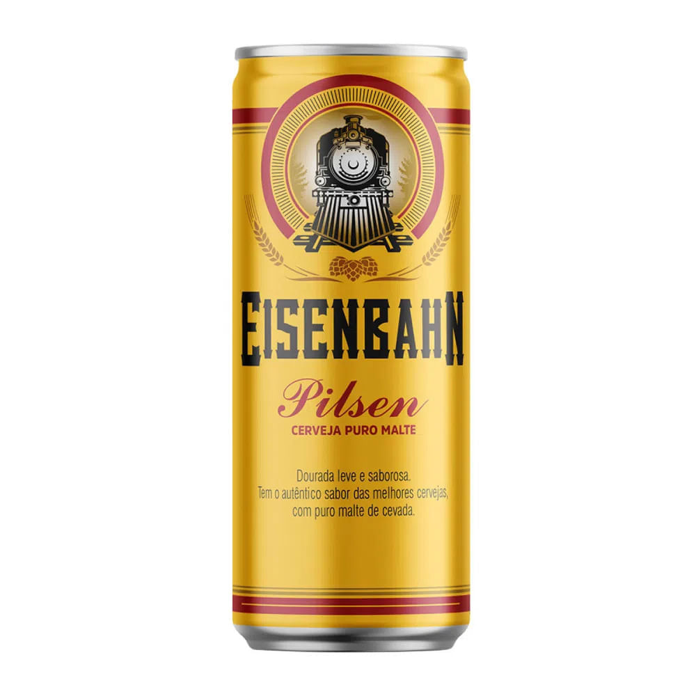 Cerveja Pilsen Eisenbahn 350ml Eisenbahn