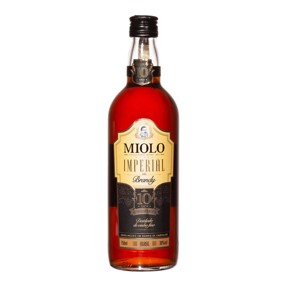 Conhaque Brandy Miolo Imperial 750 Ml Imperial