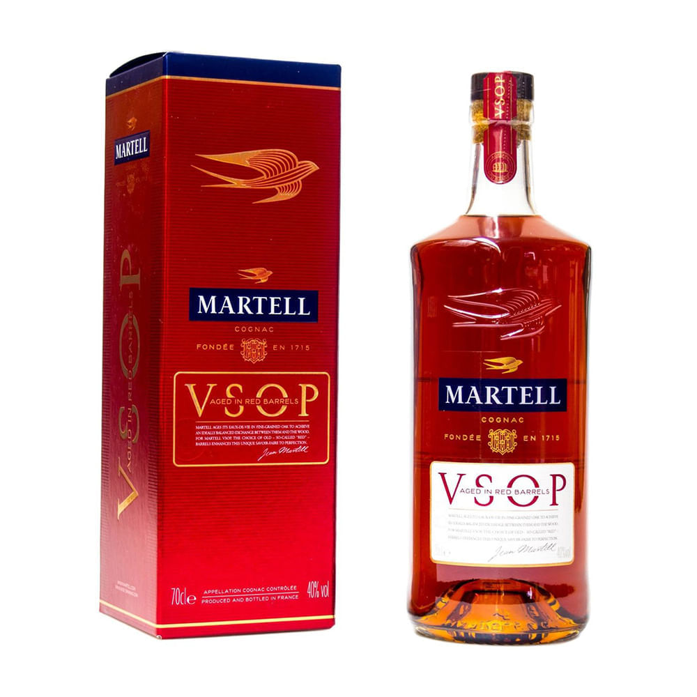 Conhaque Martell V.S.O.P Medaillon Cognac 700ml Martell