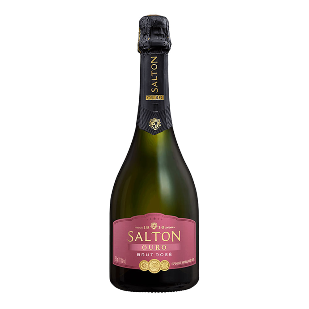 Espumante Ouro Brut Rosé Salton 750ml Salton