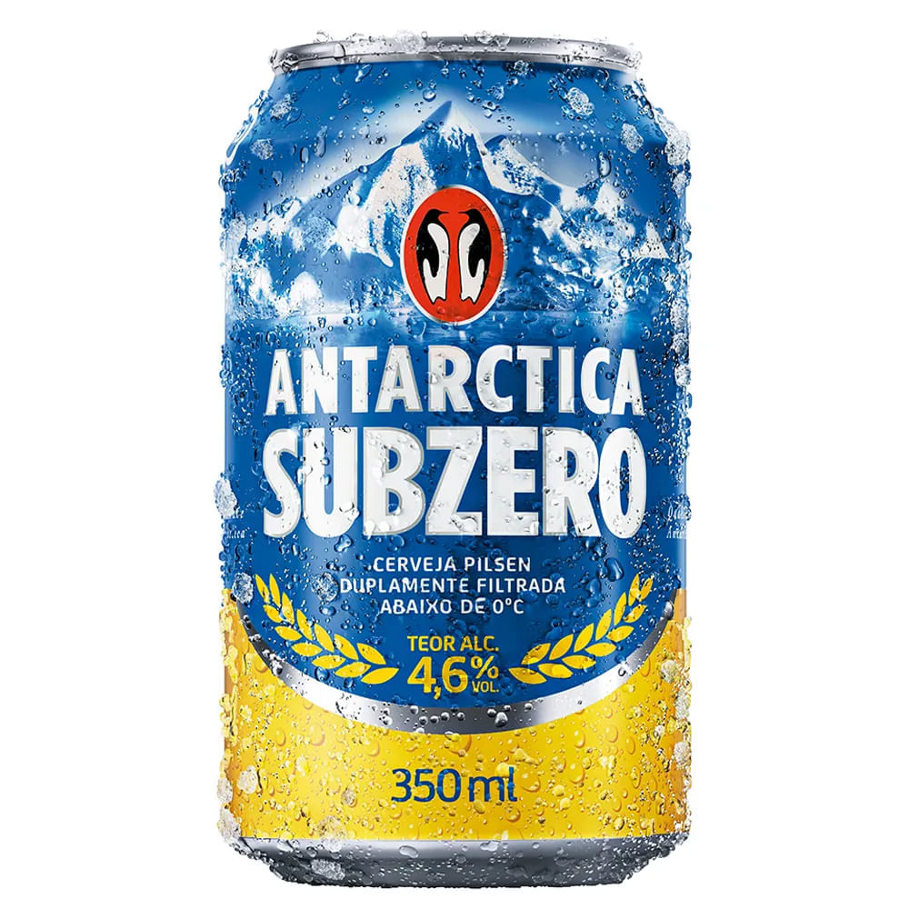 Cerveja Antarctica Sub Zero 350ml Antarctica