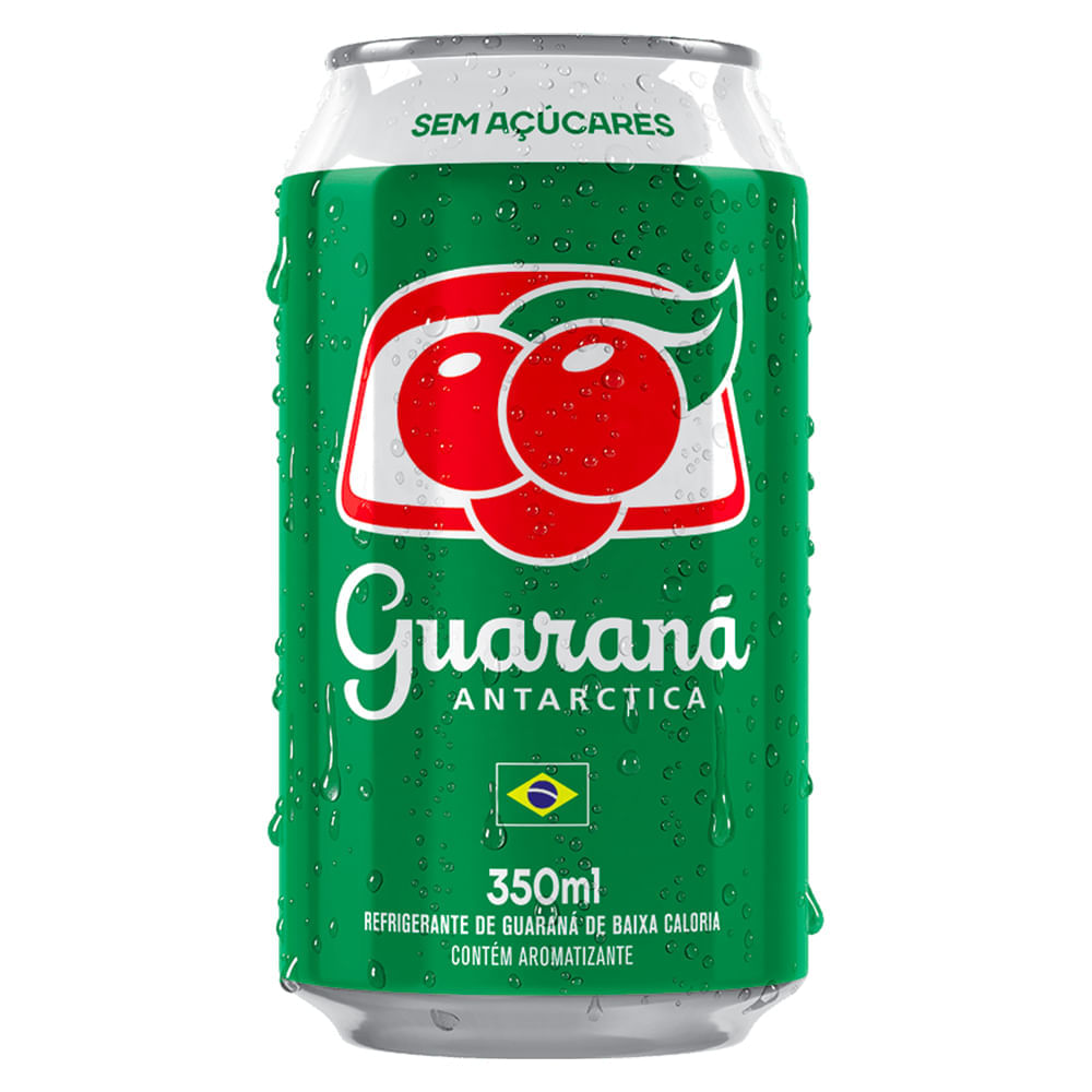 Refrigerante Guaraná Antarctica Zero Açúcar 350ml Antarctica