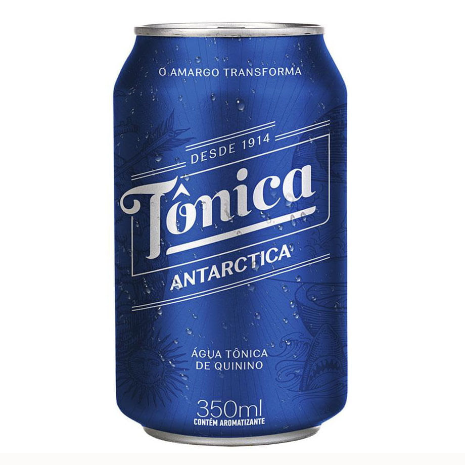 Água Tônica Lata Antarctica 350ml Antarctica
