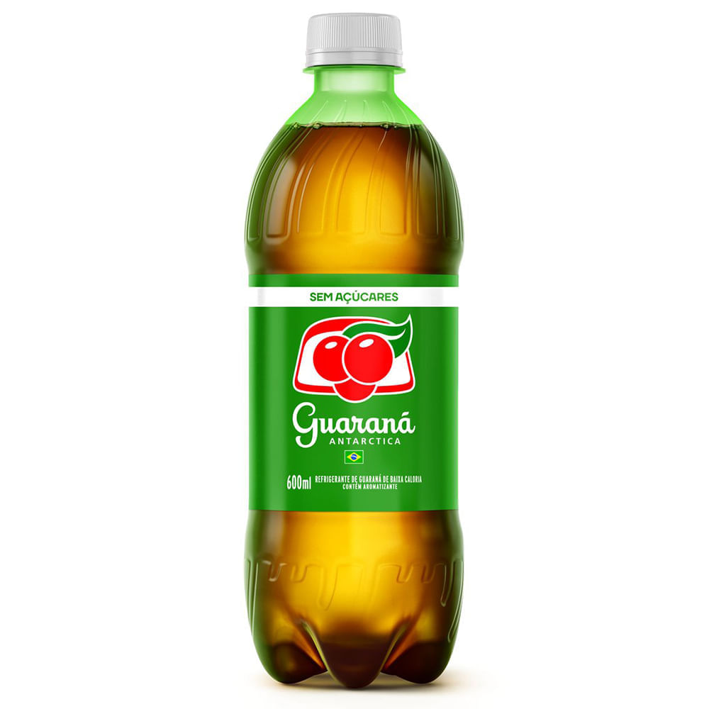 Refrigerante Guaraná Antarctica Zero Açúcar 600ml