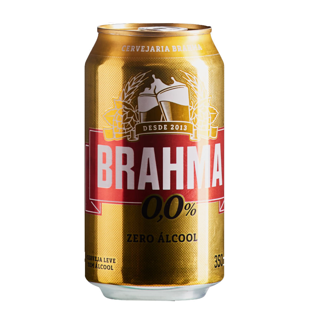 Cerveja Brahma Sem Álcool 350ml Brahma