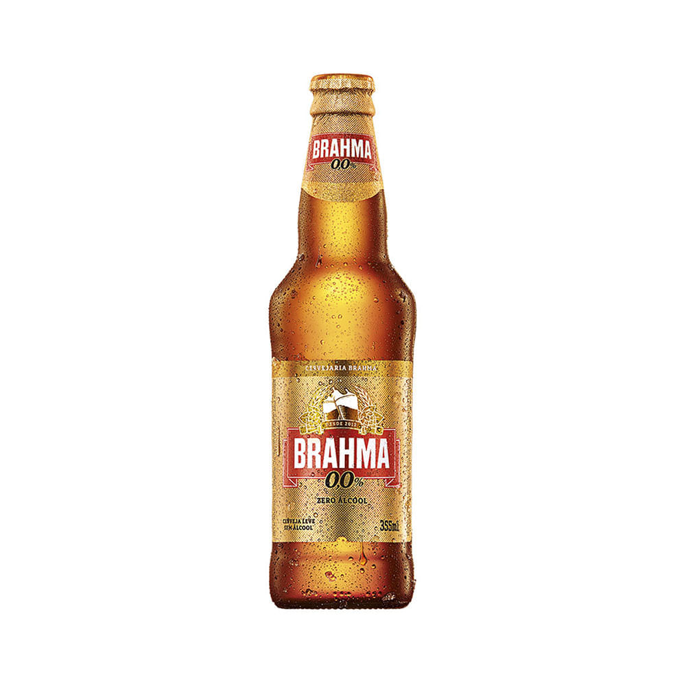 Cerveja Brahma Sem Álcool 355ml Brahma
