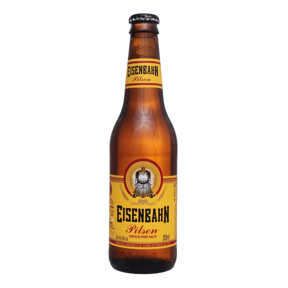 Cerveja Eisenbahn Pilsen 355ml Eisenbahn