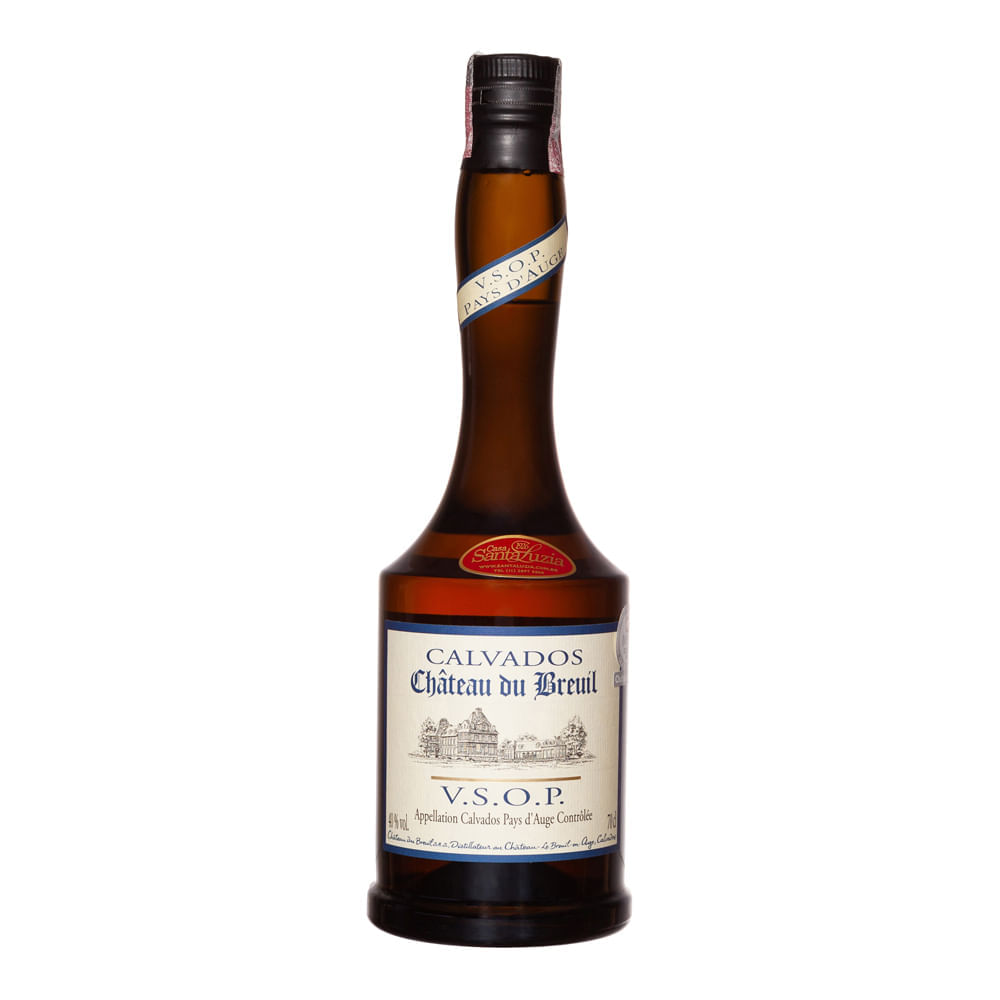 Aguardente Calvados Chateau Du Breuil V.S.O.P 700ml Calvados