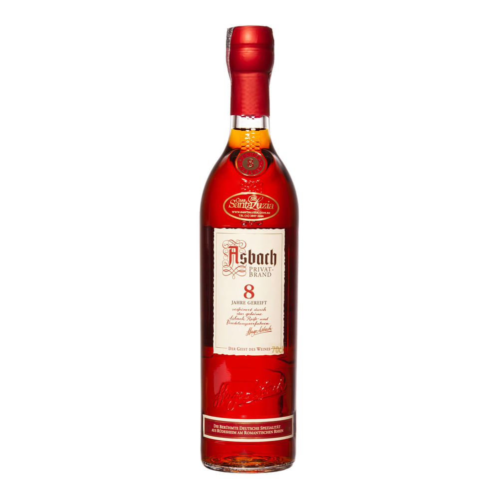 Conhaque Brandy Asbach Privat 8 700ml Underberg