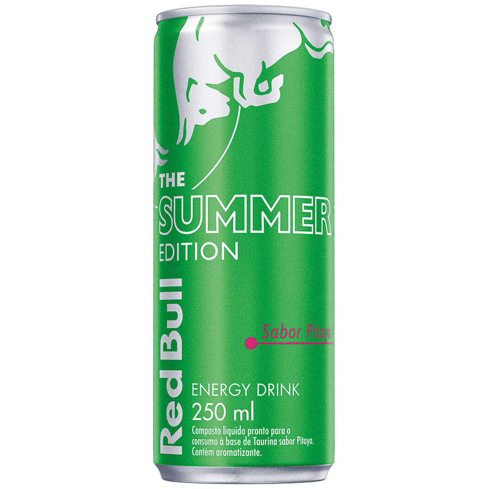 Energético Summer Edition Sabor Pitaya Red Bull 250ml Red Bull