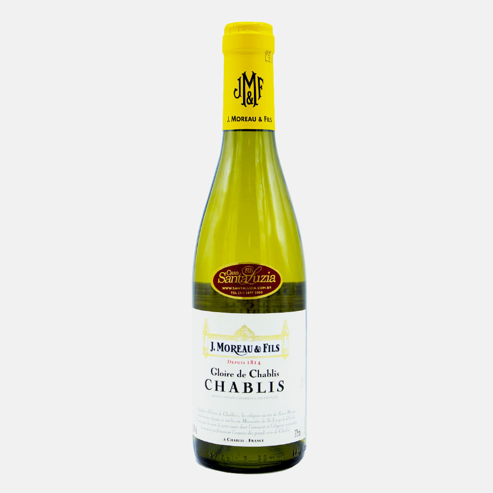 Vinho Branco J. Moreau E Fils Chablis 375ml J.Moreau E Fils