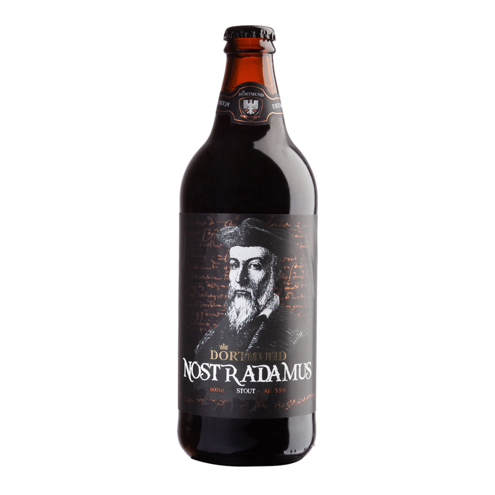 Cerveja Dortmund Nostradamus Stout 600ml Dortmund