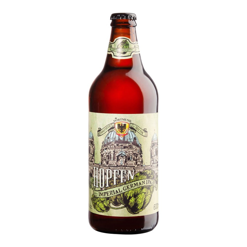 Cerveja Dortmund Hopfen Imperial German Ipa 600ml Dortmund
