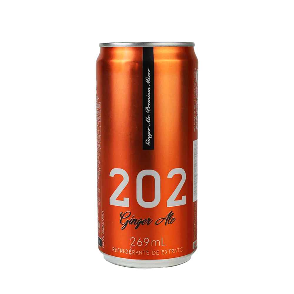 Água Tônica Ginger Ale 202 269ml 202