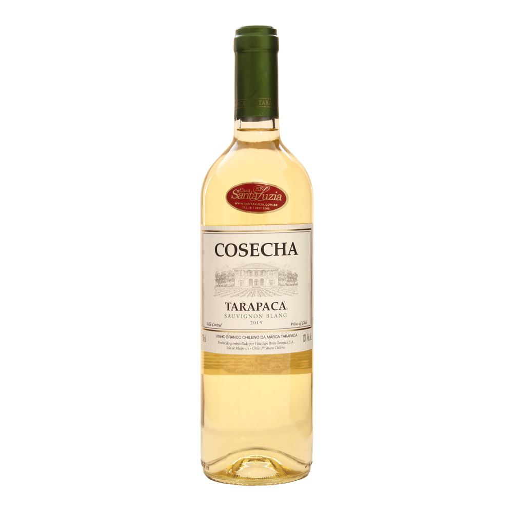 Vinho Branco Tarapaca Cosecha Sauvignon Blanc 750ml Tarapacá