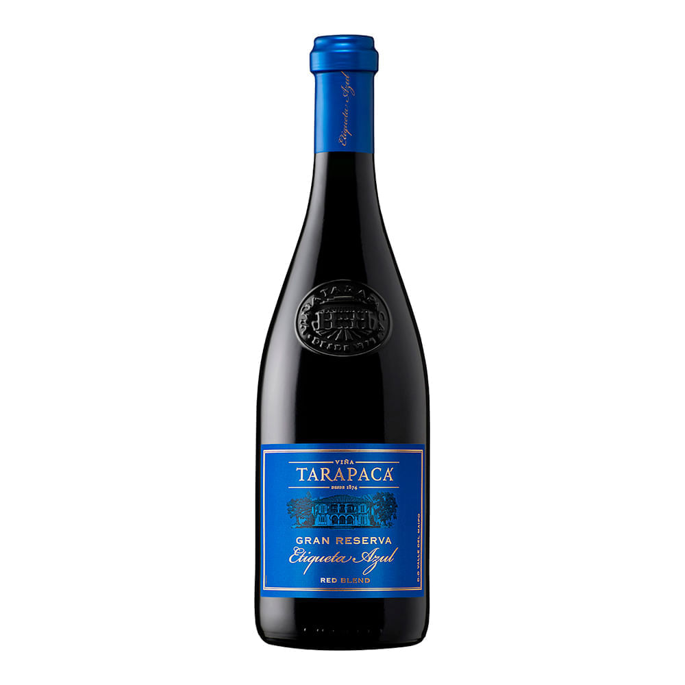 Vinho Tinto Chileno Tarapacá Gran Reserva Azul 750ml Tarapacá