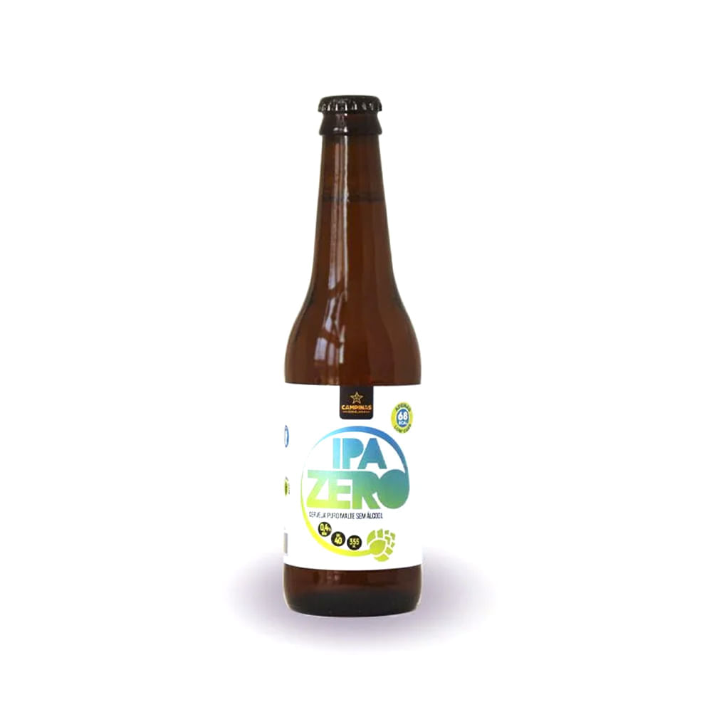 Cerveja Puro Malte Ipa Zero Álcool Cervejaria Campinas 355ml Cervejaria Campinas