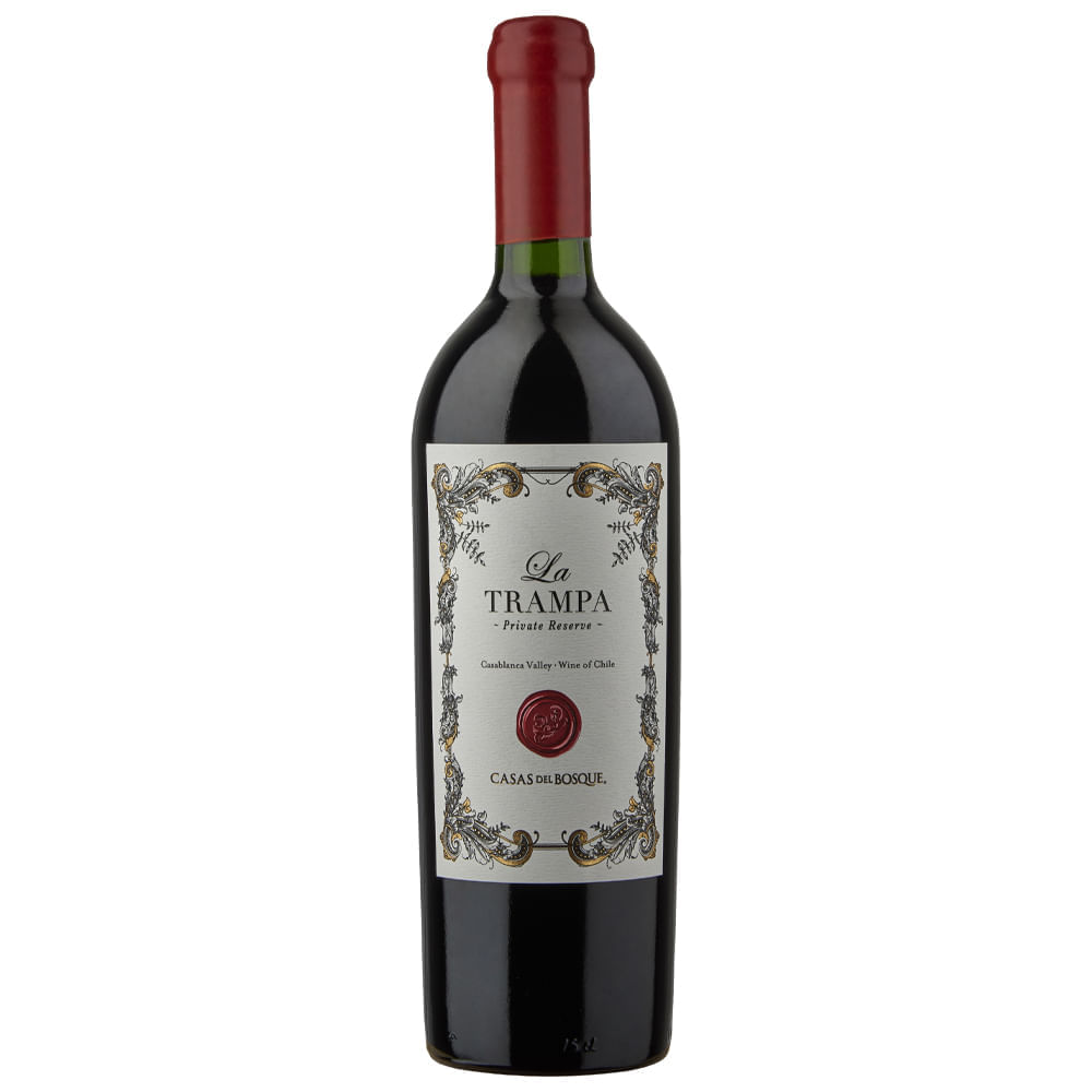 Vinho Tinto La Trampa Private Reserve Casas Del Bosque 750ml Casas Del Bosque