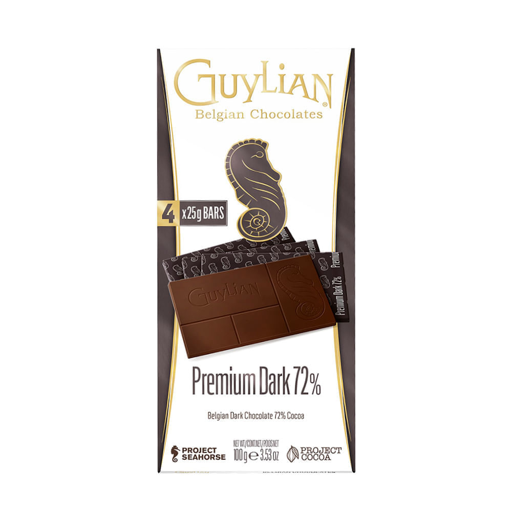 Chocolate Premium Dark 72% Guylian 100G Guylian