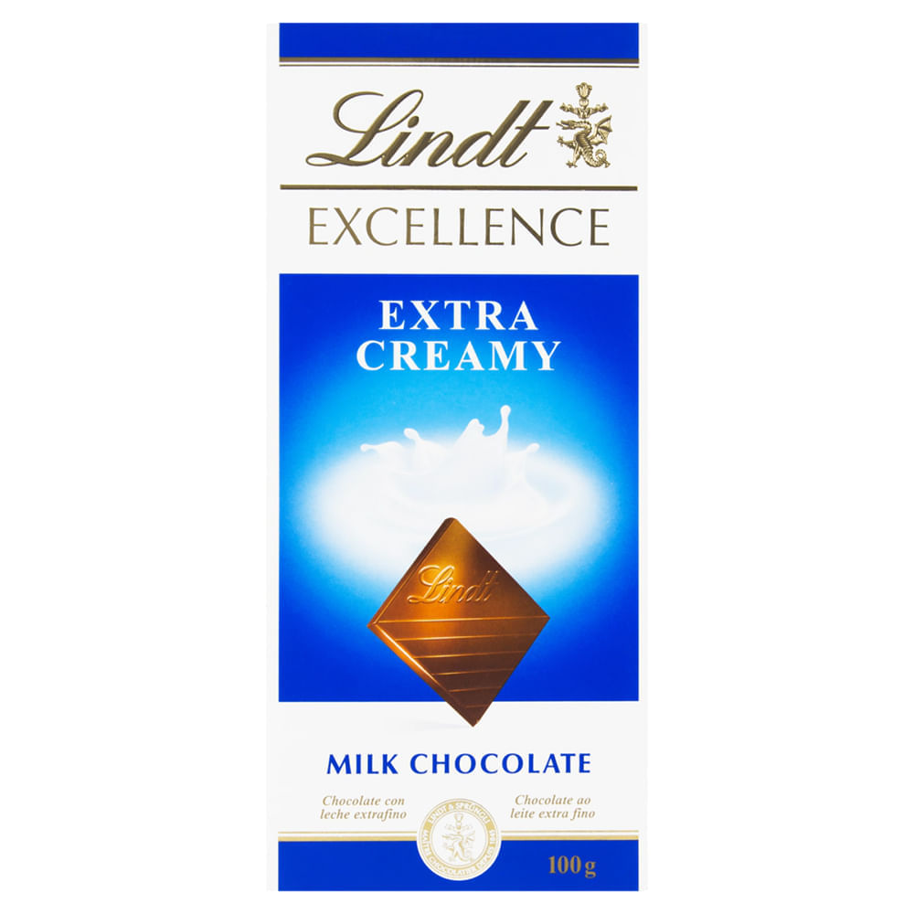 Chocolate Ao Leite Excellence Lindt 100G Lindt