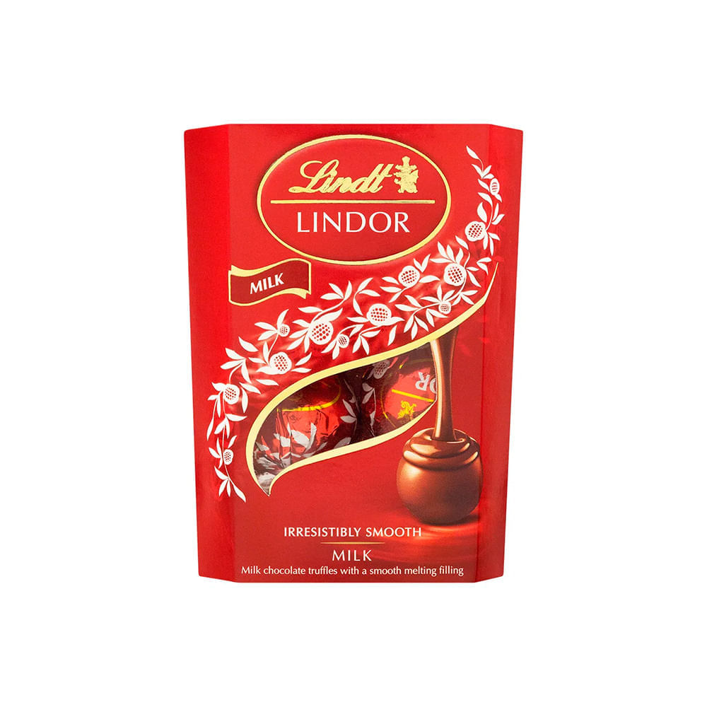 Chocolate Ao Leite Lindor Lindt 37G Lindt