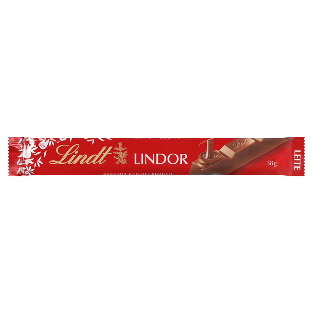 Chocolate Ao Leite Stick Lindor Lindt 38G Lindt