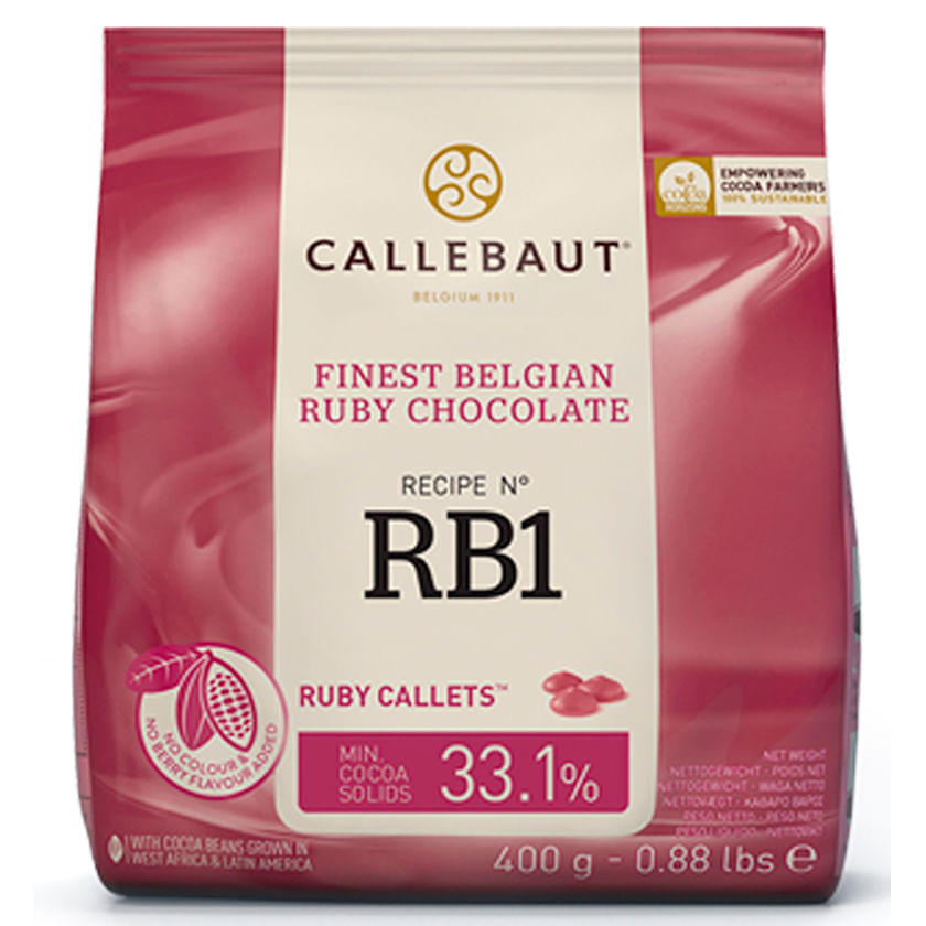 Chocolate Ruby 33,1% Callebaut 400G Callebaut