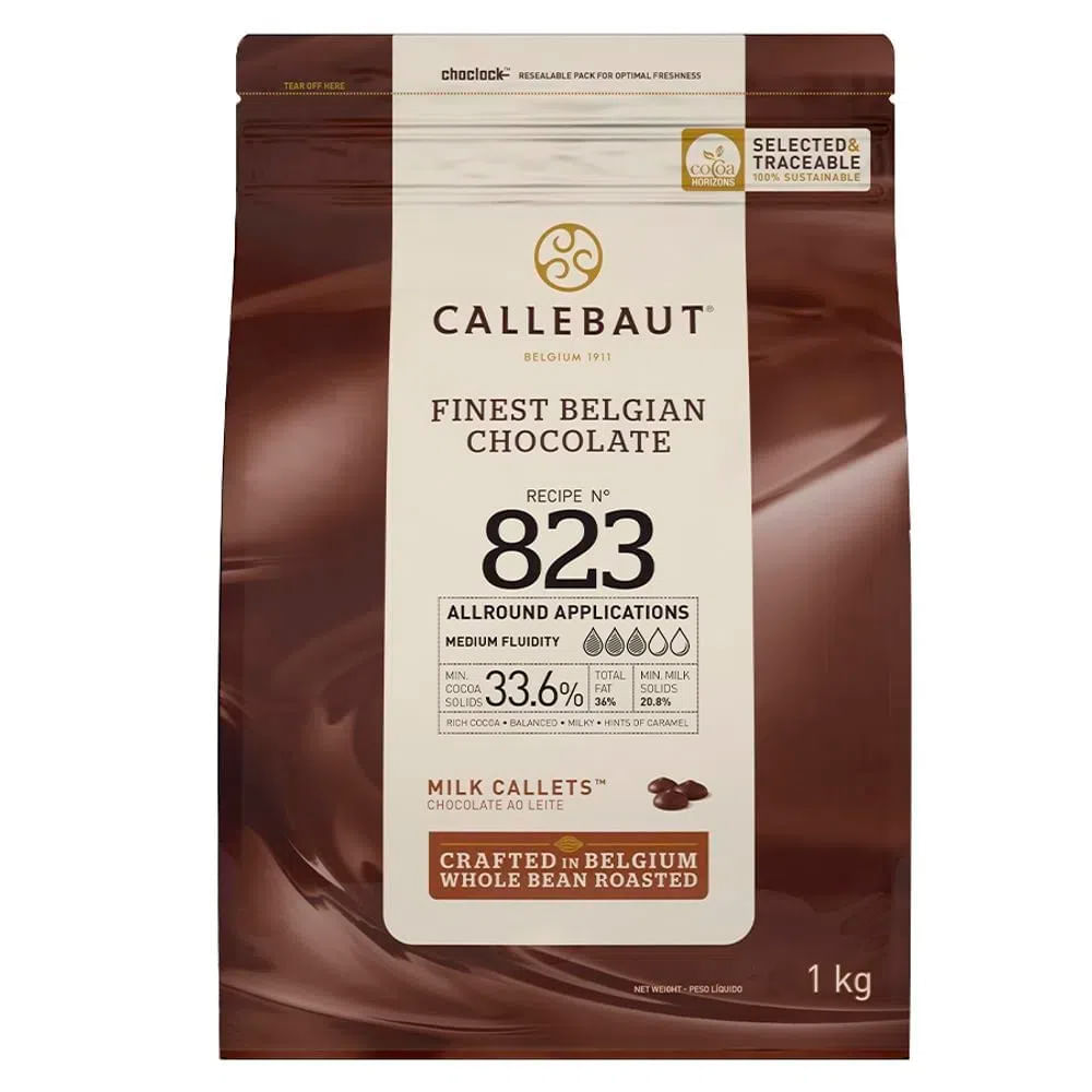 Gotas De Chocolate 33,6% Callebaut 1Kg Callebaut