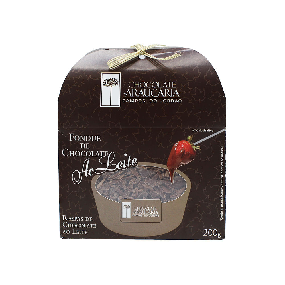 Fondue De Chocolate Araucaria 200G Araucária