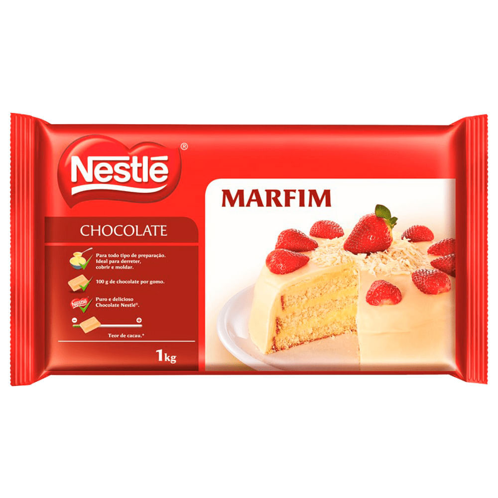 Chocolate Marfim Nestlé 1Kg Nestlé