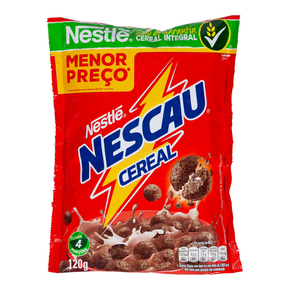 Cereal Matinal Nescau Nestlé 120G Nestlé