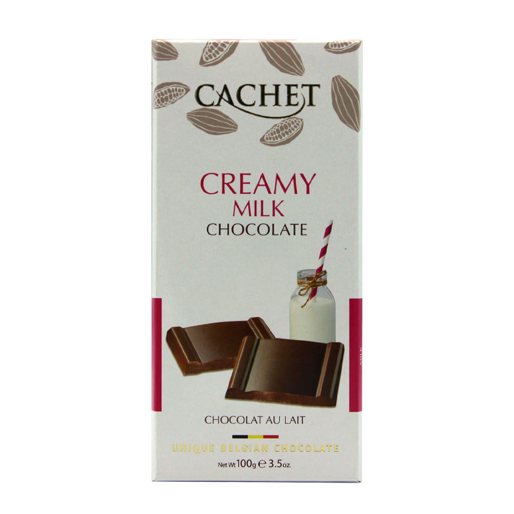 Chocolate Ao Leite Cachet 100G Cachet