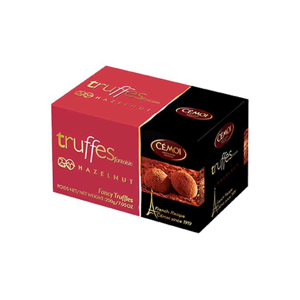 Trufas De Avelã Cémoi 200G Cémoi