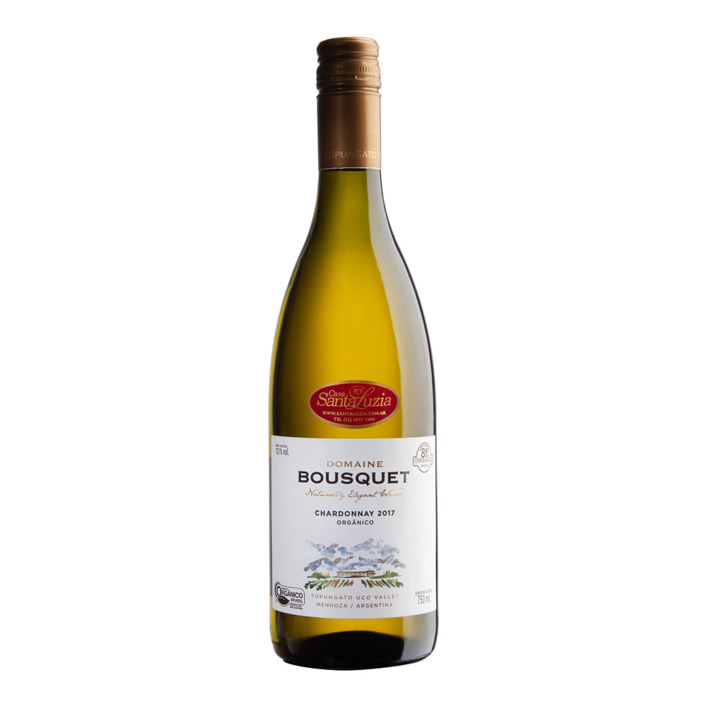 Vinho Branco Domaine Bousquet Premium Chardonnay 750ml Domaine Bousquet