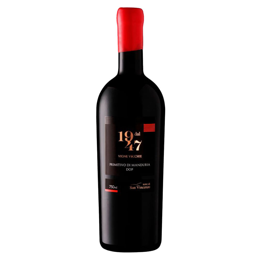 Vinho Tinto Dal 1947 Primitivo Di Manduria Dop 750ml Vinosia Aziende