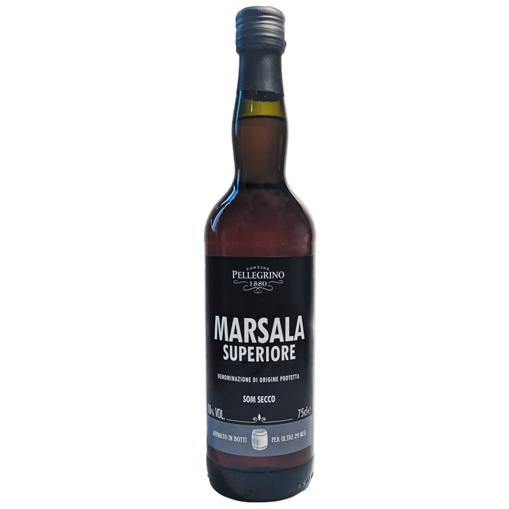Vinho Marsala Superiore Pellegrino Branco Seco 750ml Cantine Pellegrino