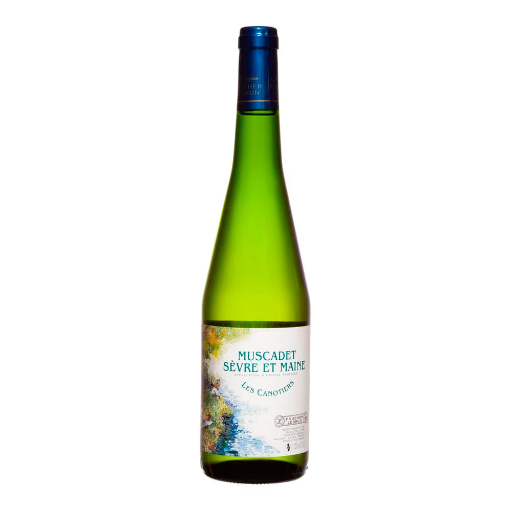 Vinho Branco Muscadet Sèvre Et Maine Les Canotiers 750ml Les Canotiers