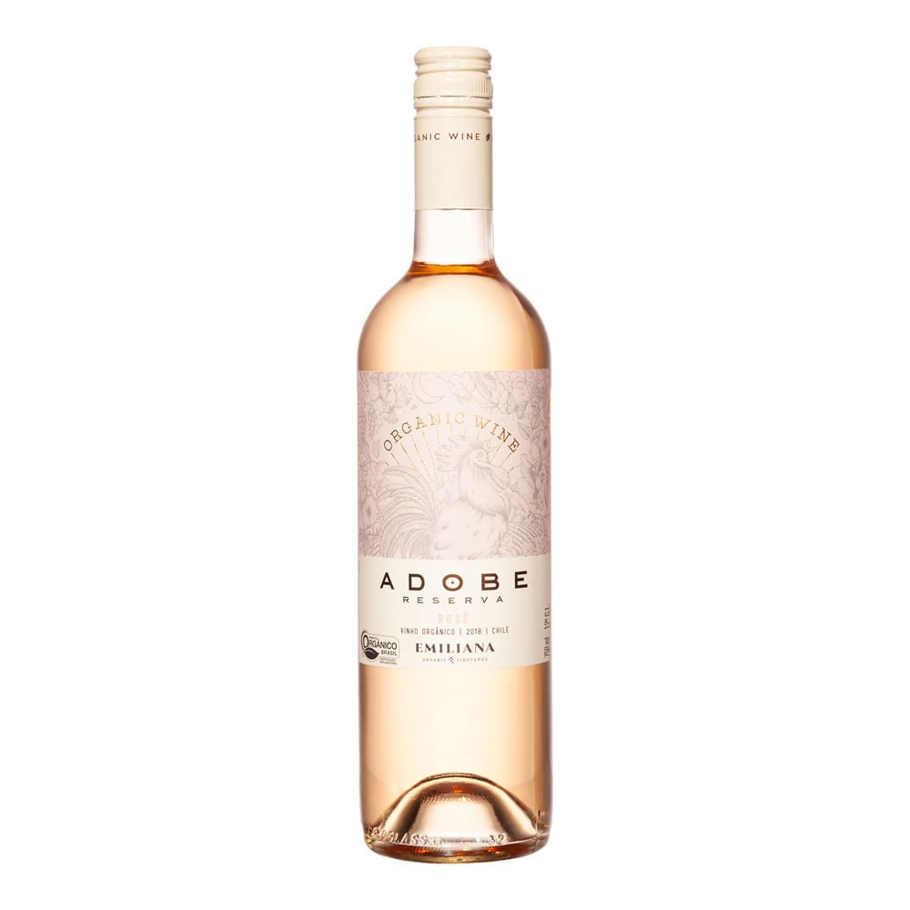 Vinho Rosé Orgânico Adobe Emiliana 750ml Emiliana