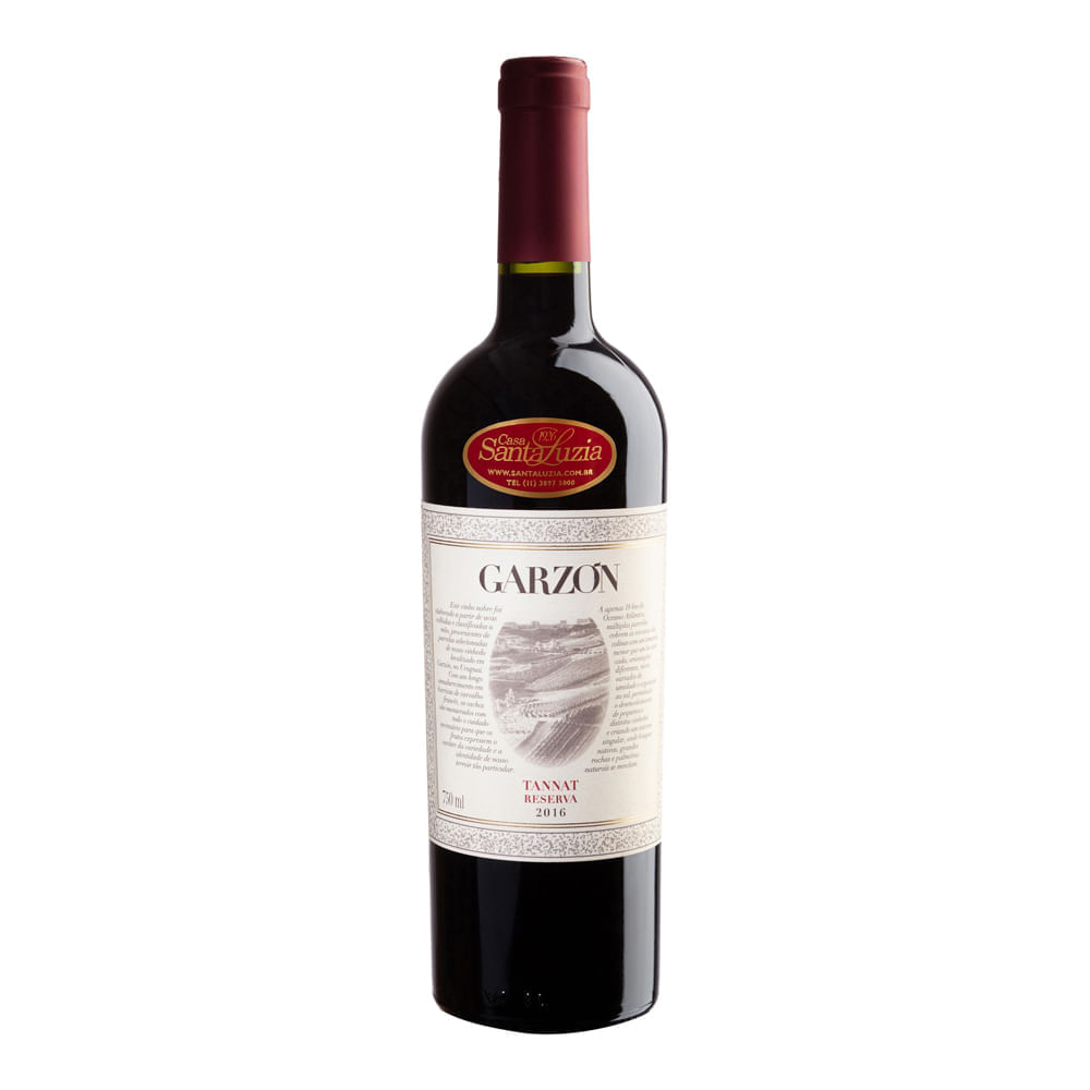 Vinho Tinto Tannat Reserva Garzón 750ml Bodega Garzon