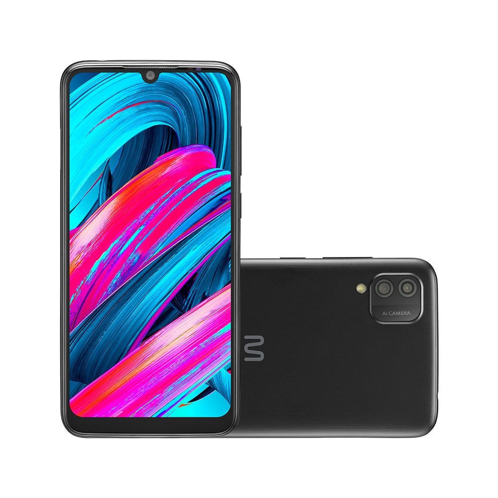 Smartphone Multi G 3 4G 32Gb Wi-Fi Tela 6.1 Pol. 2Gb Ram Preto - P9177 Preto