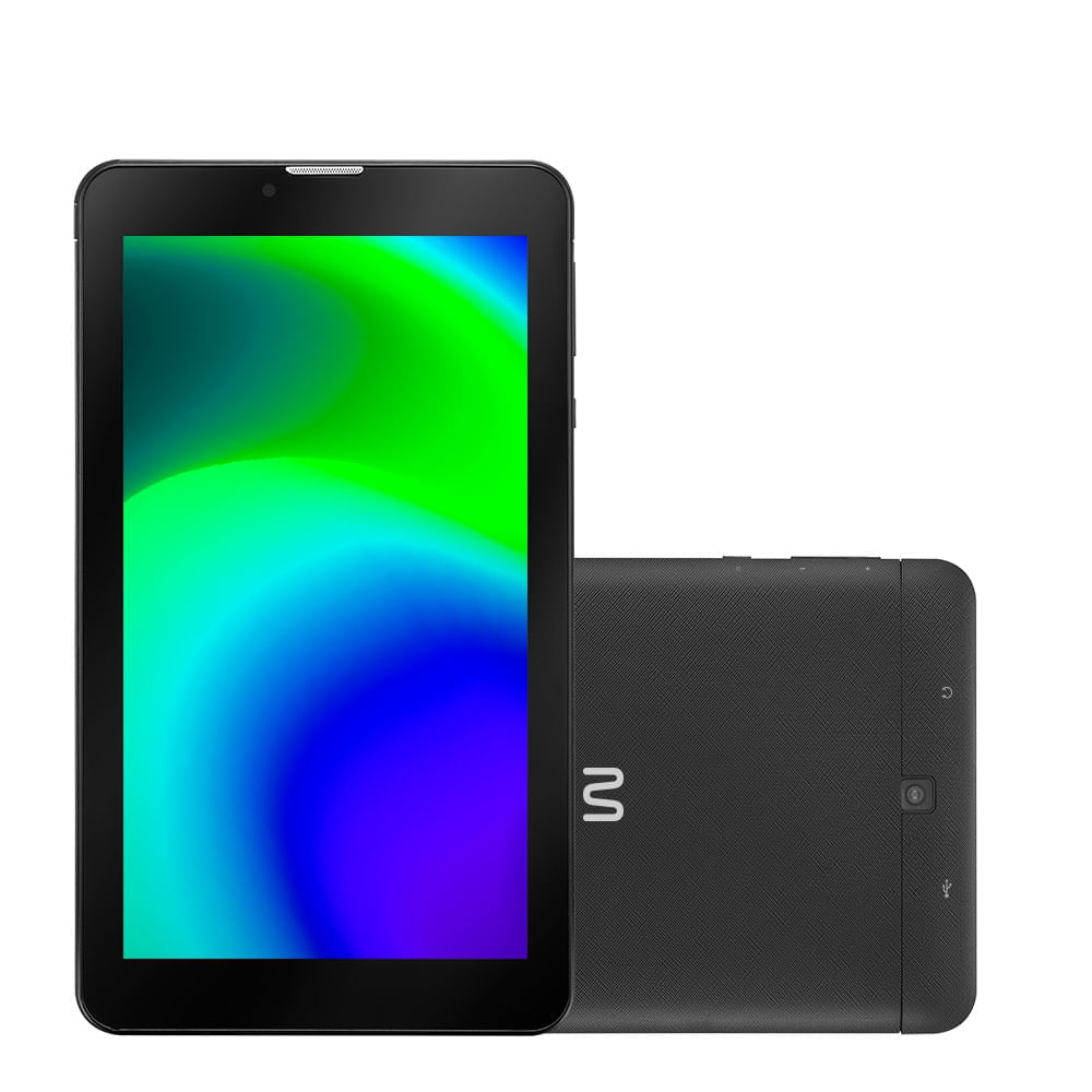 Tablet Multilaser M7 3G 32Gb Tela 7 Pol. 1Gb Ram + Wi-Fi Android 11 (Go Edition) Processador Quad Core - Preto - Nb360out [Reembalado] Multilaser