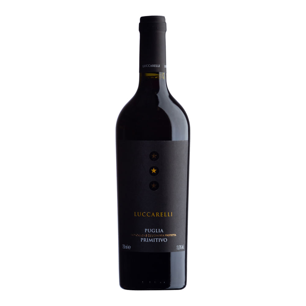 Vinho Tinto Luccarelli Primitivo Puglia Igp 750ml