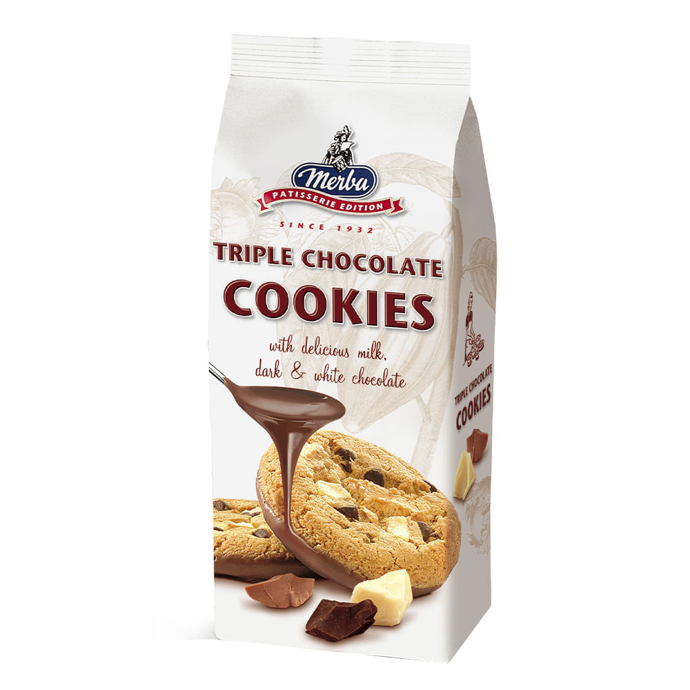 Cookies Triple Chocolate Merba 200G Merba